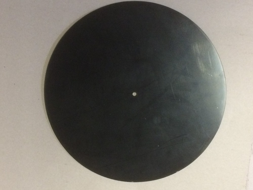 Anti-Skate Blank Vinyl Calibration Record