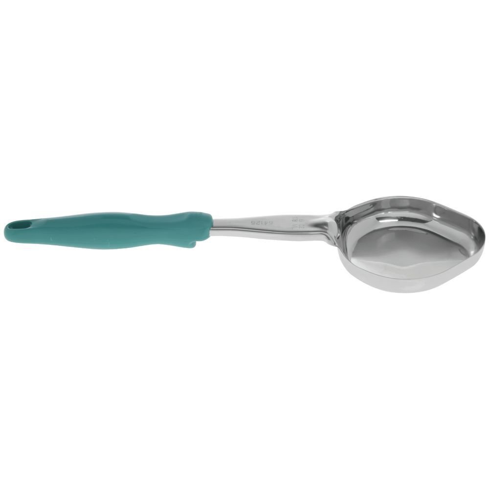 Vollrath 6412655 Spoodle - Color Coded 6 oz. Solid, Teal Handle
