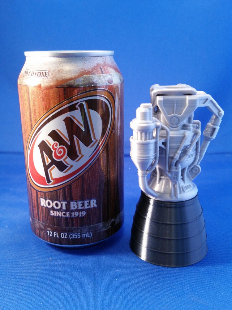 Mk. 4 Liquid-Fuel Rocket Engine Model - Fully Assembled