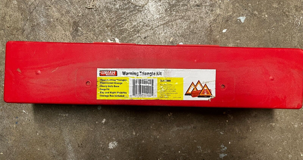 Uriah 3PC Triangle Warning Kit -Broken Case