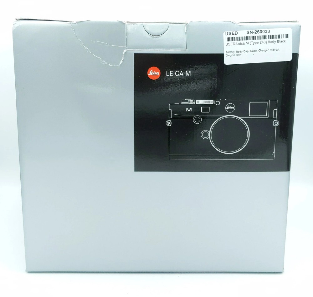 USED Leica M (Type 240) Body Black