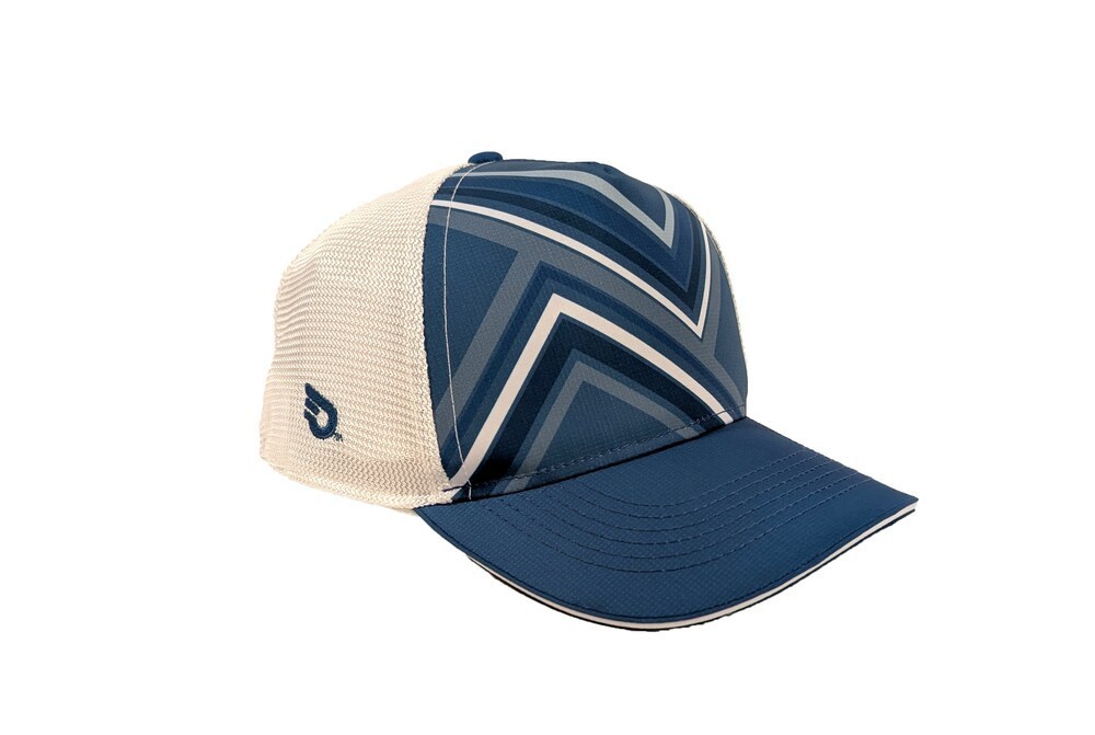 Headsweats Zig Zag Trucker Hat - BLUE