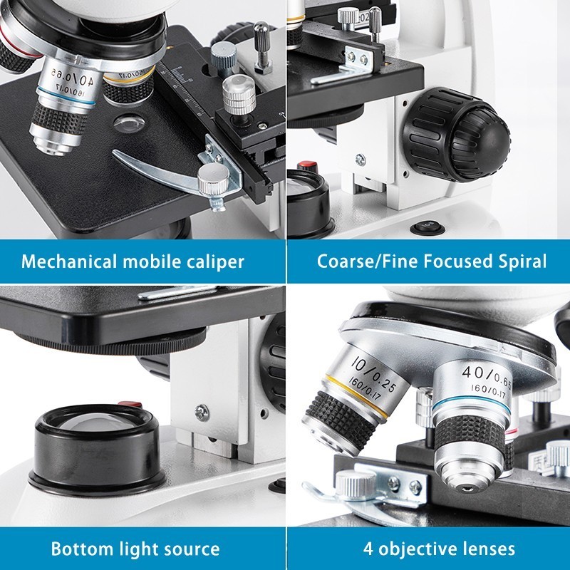 optical instruments - electron microscope - digital electronic three-Laboratory