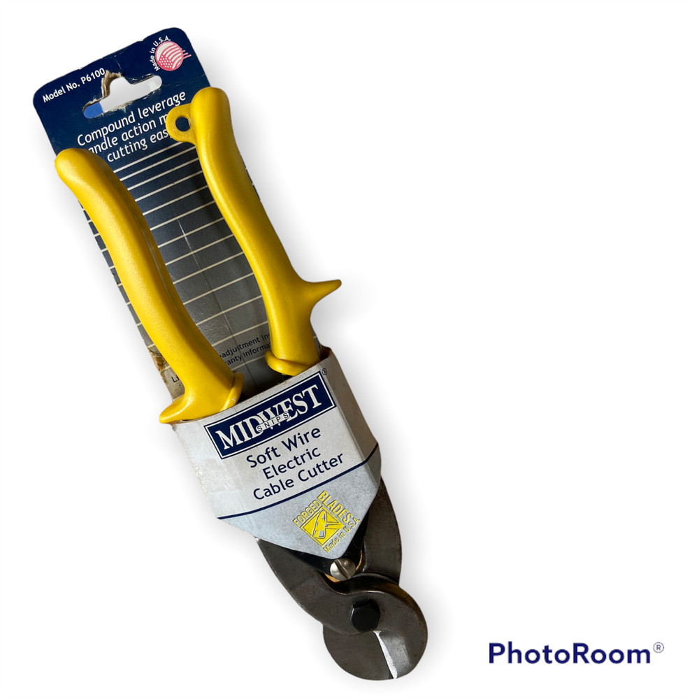 MIDWEST SNIPS Soft Wire Electric Cable Cutter P6100