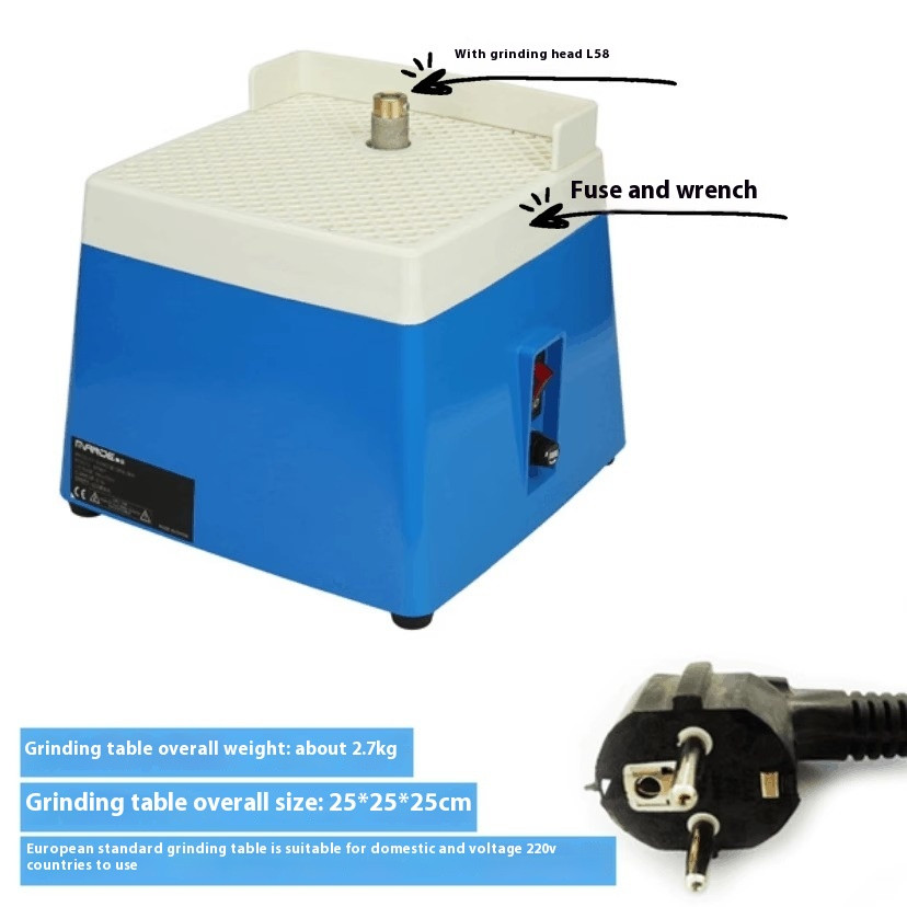 Desktop Automatic Glass Grinder Grinding Machine with Wheel For Glass Processing