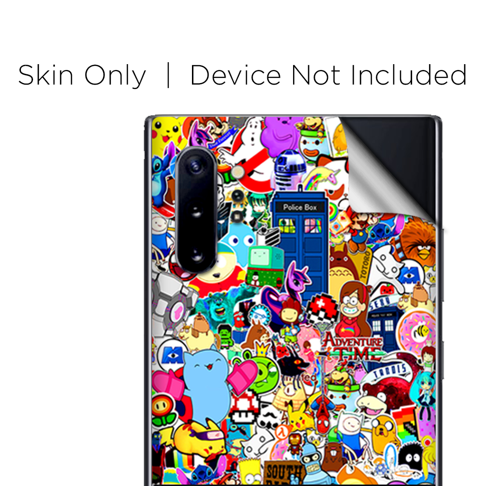 Skins Decal Wrap for Samsung Note 10 Plus Sticker collage