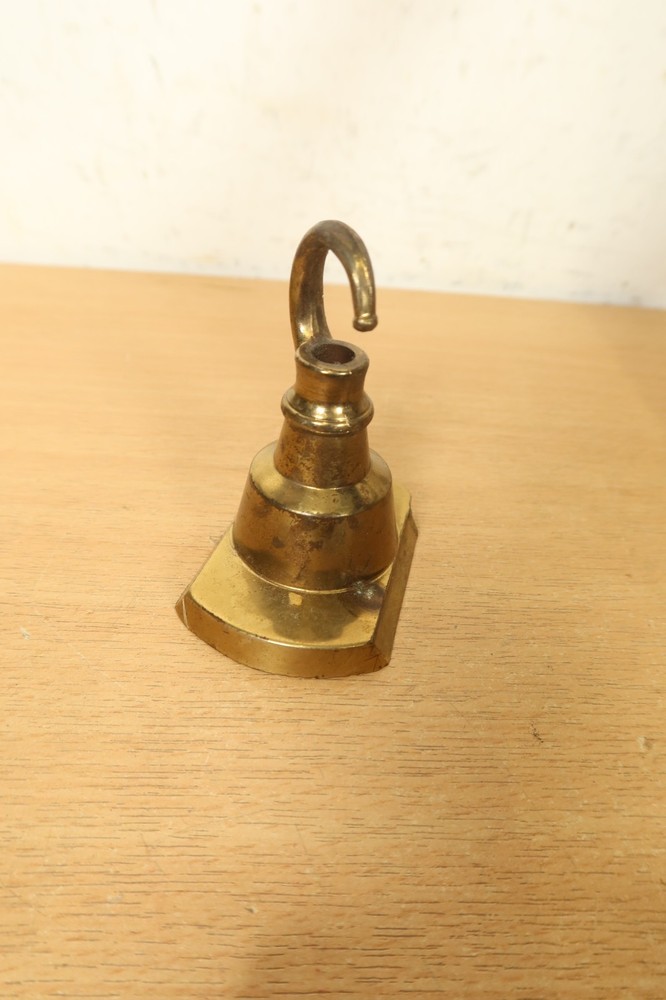 70s Ceiling Master Sliding Quick Fit Rose Chandelier Fitting Hook Lighting Brass