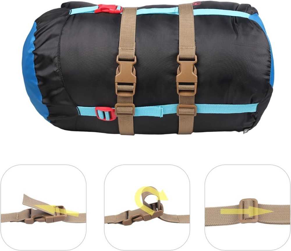 Backpack Accessory Strap Luggage Straps Cover Strap Sleeping Bag 78 Inches