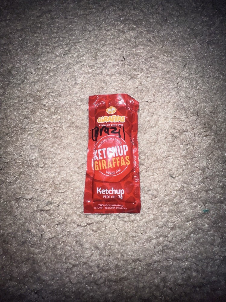 Ketchup Packet From BRAZIL (2025)