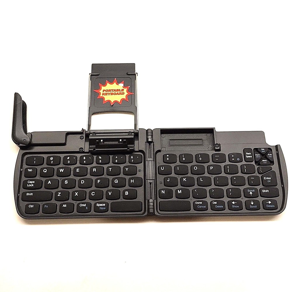 Portable Keyboard iConcepts Foldable Black