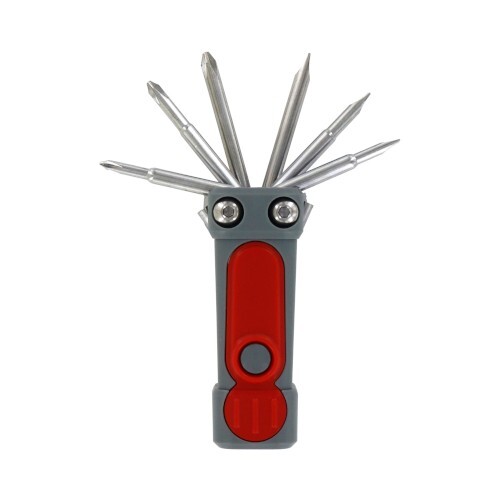 Modern Monkey 8-in-1 Pocket Tool Set - Red