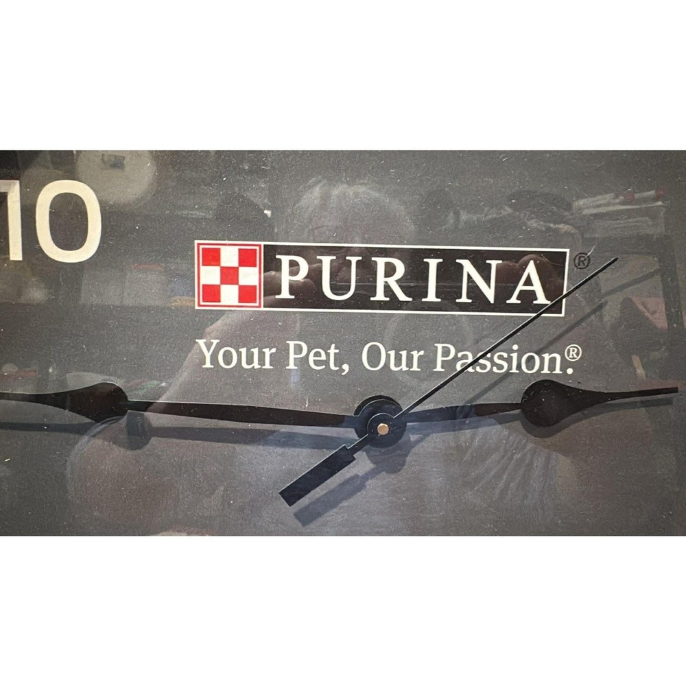 Purina Clock Your Pet Our Passion WORKS