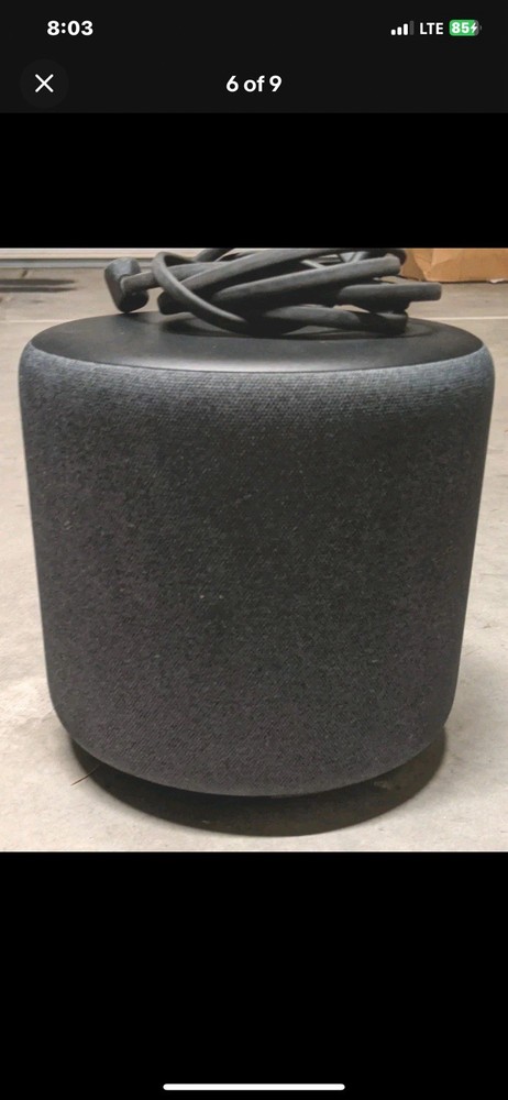 Amazon P5B83L 100W Echo Sub - Charcoal