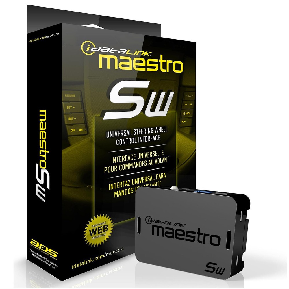 iDatalink Maestro ADS-MSW Steering Wheel Control Interface