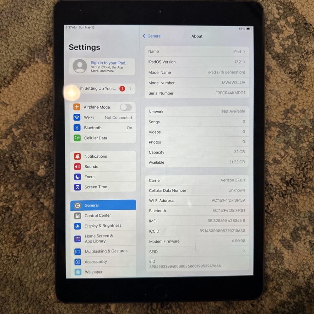 IPad 7th Generation 32GB
