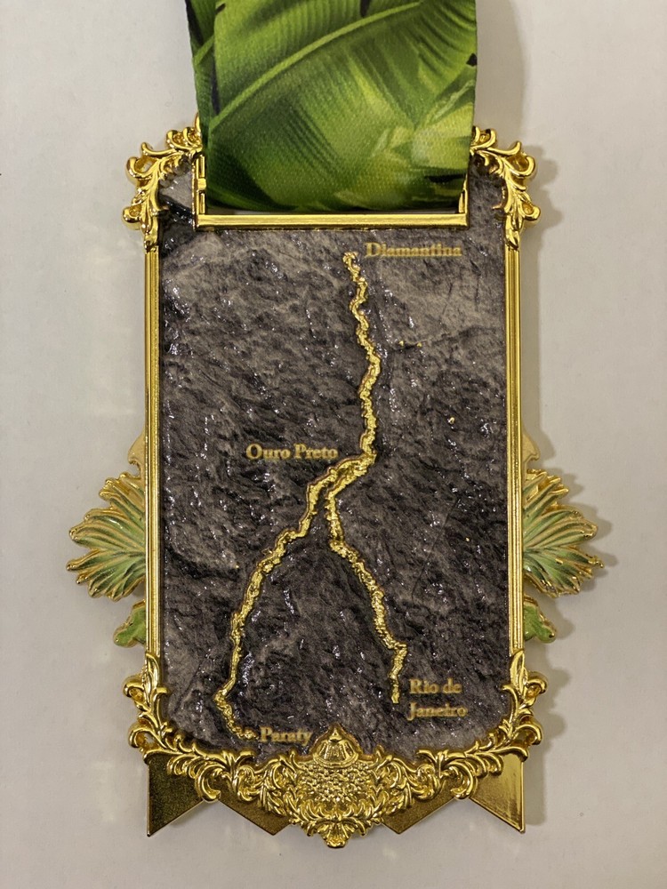 Medal - The Conqueror ESTRADA REAL Virtual Challenge 1049 mi/ 1688km
