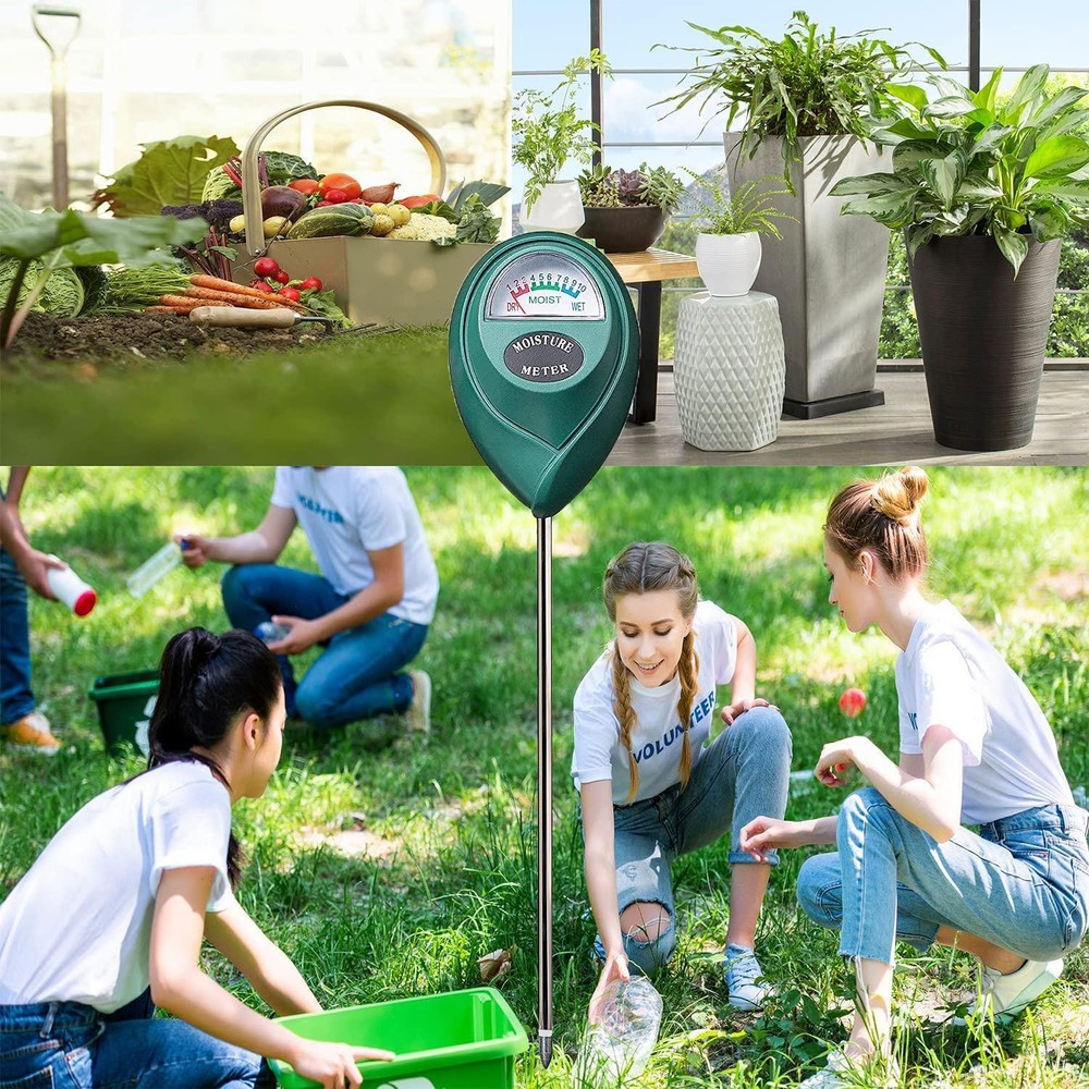 Xlux Long Probe Deep Use Soil Moisture Meter Water Monitor Indicator Sensor