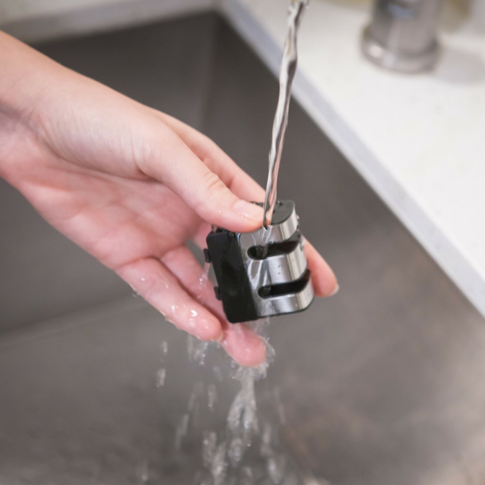 2 Stage Manual Knife Sharpener Carbide and Ceramic inserts FASTEDGE Red & Black