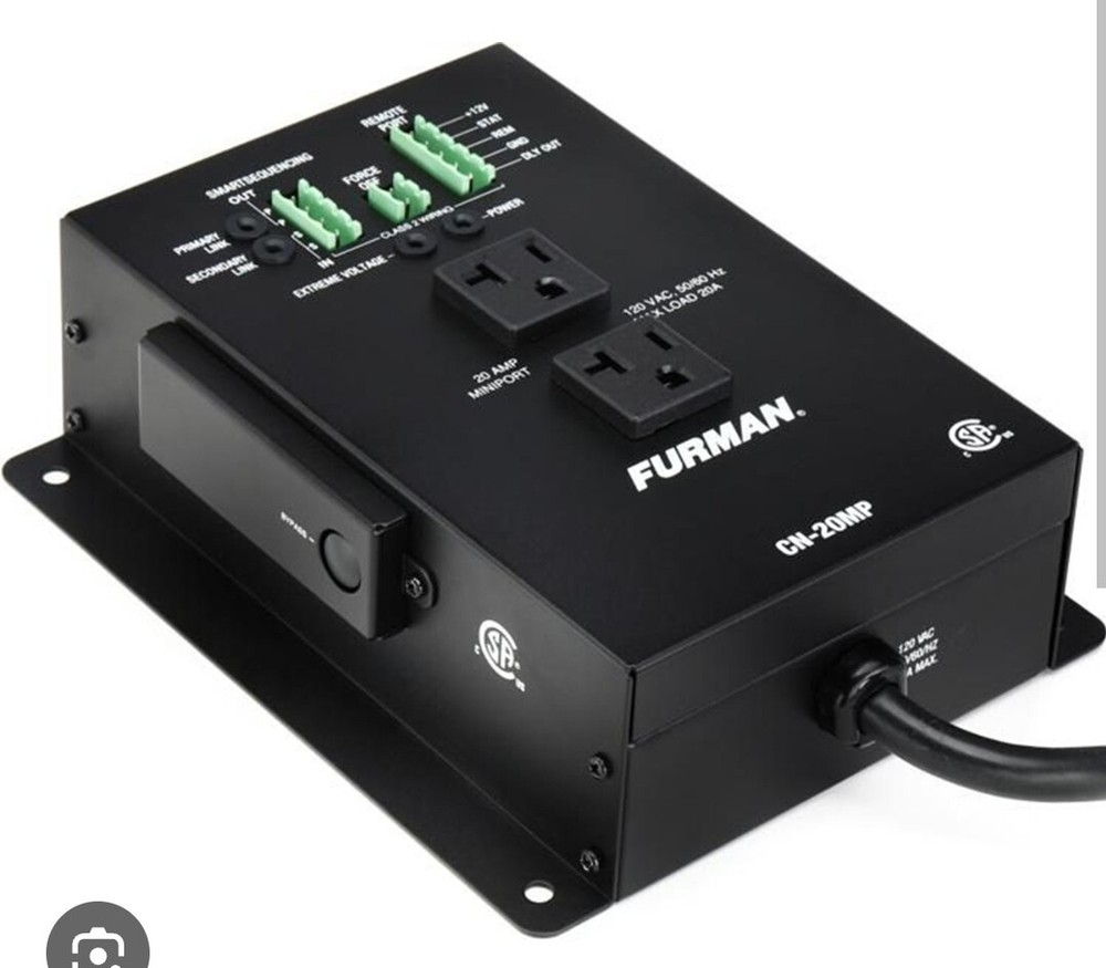 Furman CN-20MP 20 Amp MiniPort Power Sequence module | Open Box New