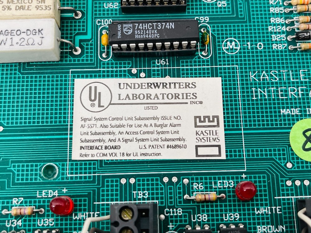 Kastle Systems Kastle Quad Interface-II, Kastle Quad CPU / USED