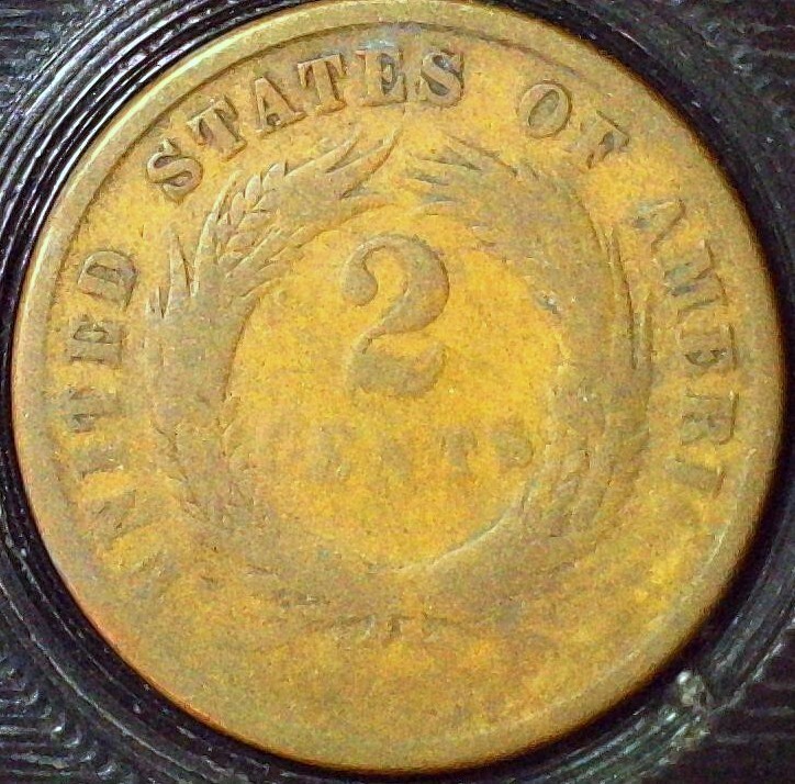 1866 2 CENT COIN