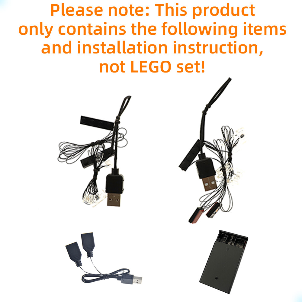 LED Light Kit for LEGOs Black Panther 76215