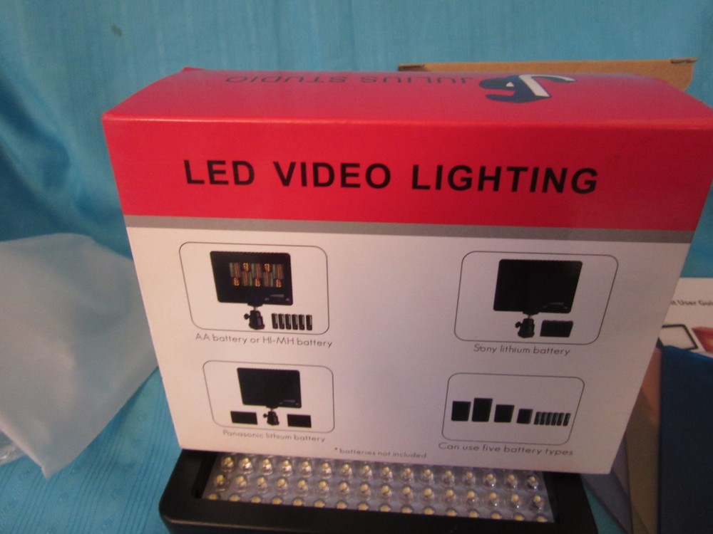 JS Julius Studio LED Video Lighting LE160C NEW