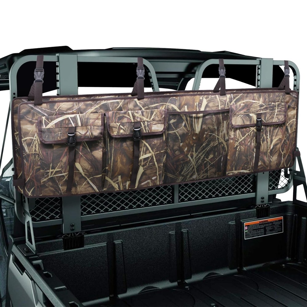 Double Rack for UTV, Quick Release Double UTV Bag Rack, UTV Holder for Huntin...