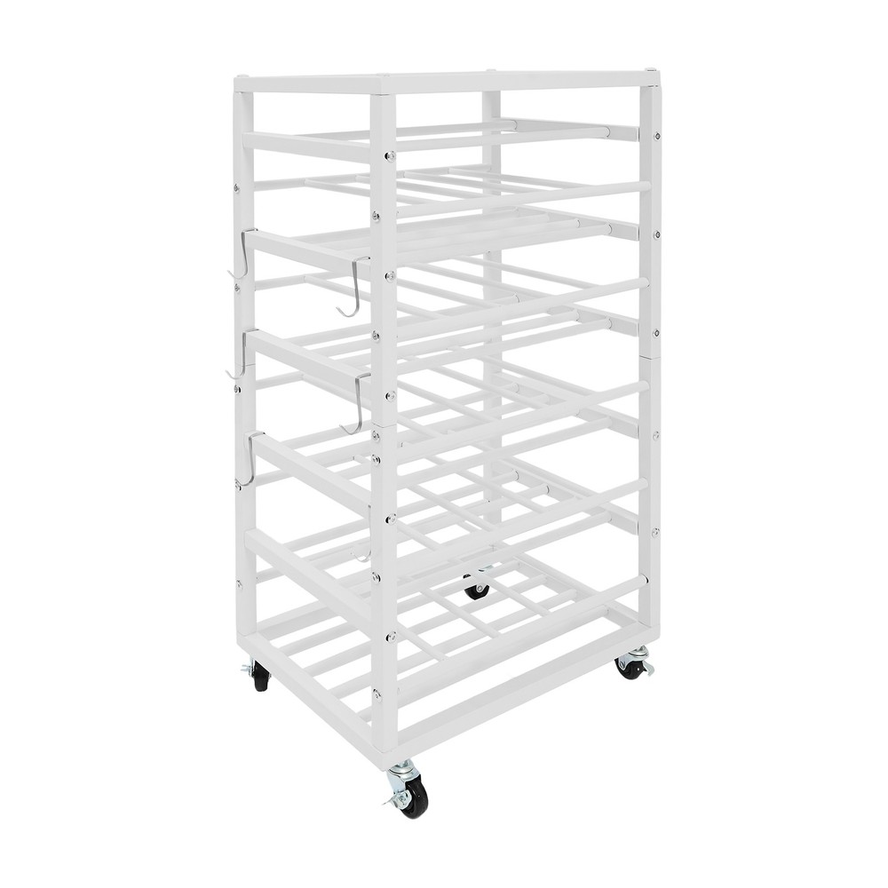 Paint Organizer Storage Rack Paints Storage Cart Rolling Paint Bottle Organizer