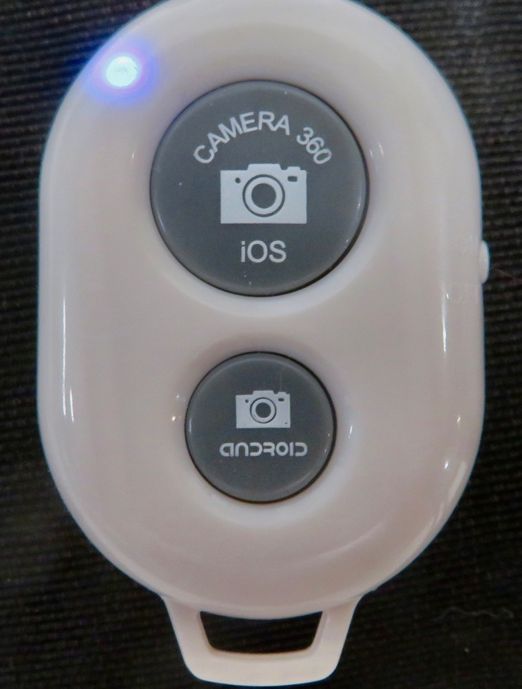 Extendable Handheld Selfie Monopod with Bluetooth Remote Wireless Shutter