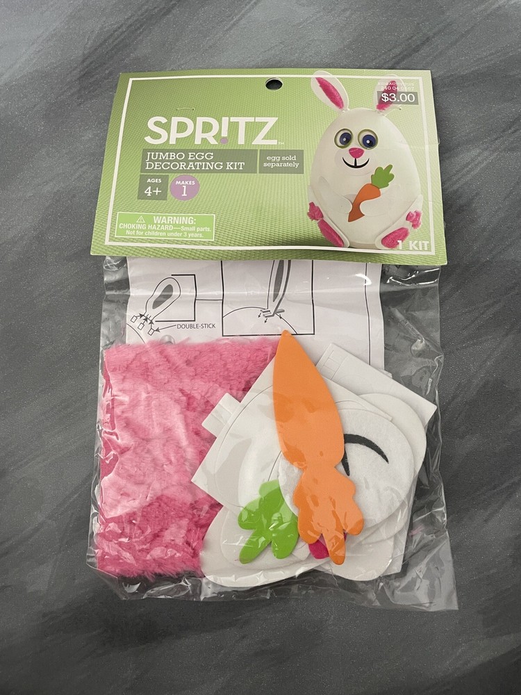 Spritz Jumbo Egg Decorating Kit EGG NOT INCLUDED Easter Spring