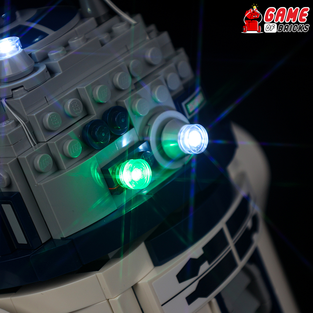 LED Light Kit for R2-D2 - Compatible with LEGO® 75379