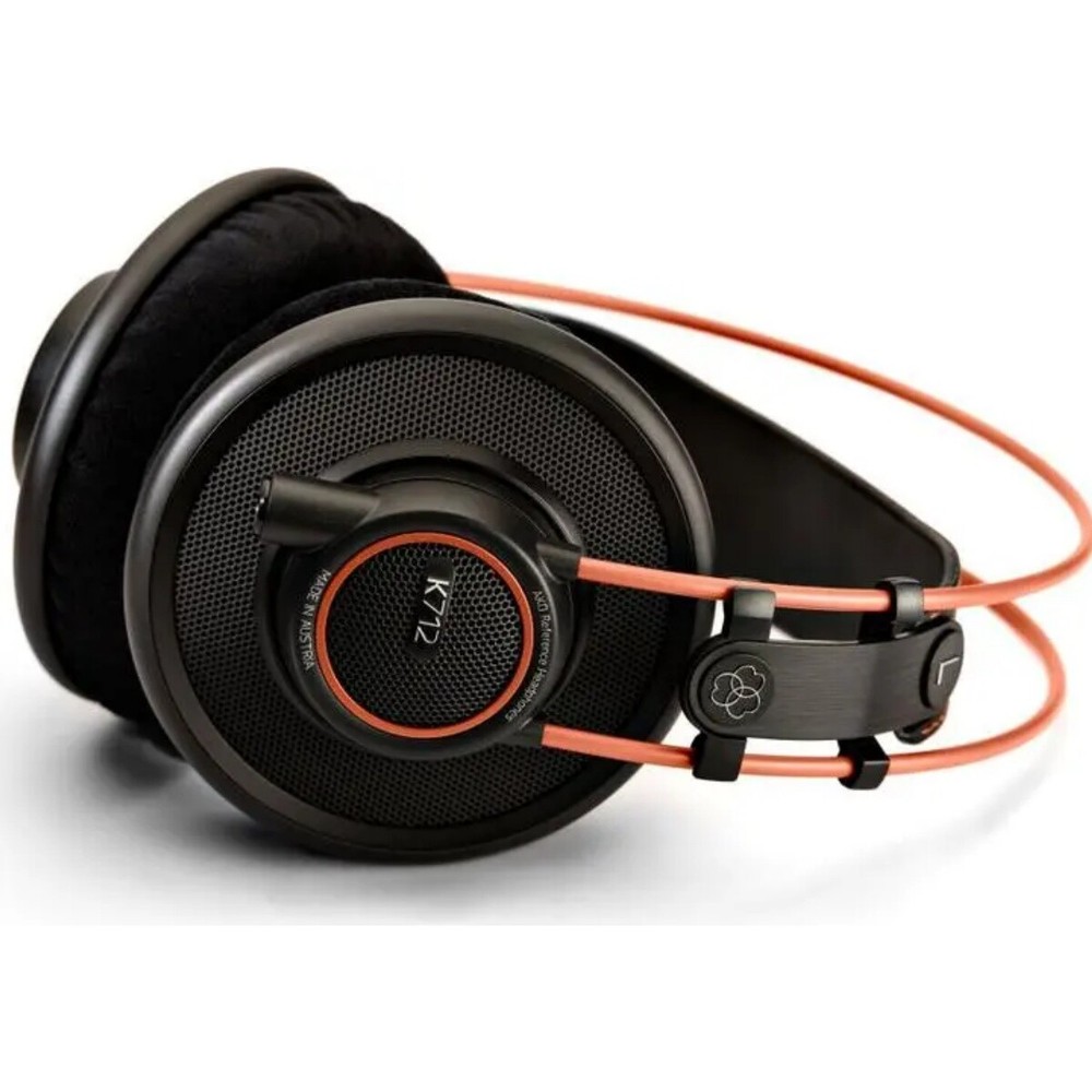 AKG K712 PRO Dynamic Reference Studio Open-Back Over-Ear Wired Black Headphones