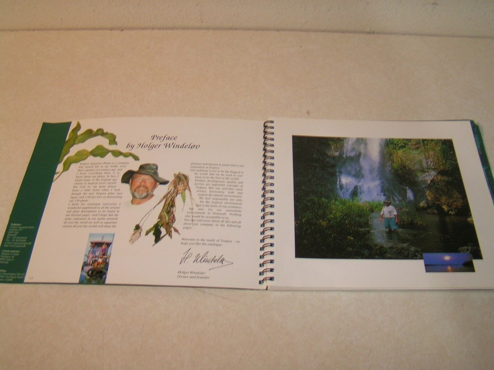 Groundbreaking Tropica Aquarium Plants by Holger Windelov Plant Reference Work