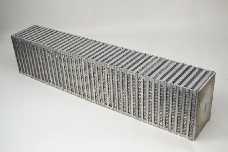 CSF High Performance Bar & Plate Intercooler Core (Vertical Flow) - 27in L x 6in