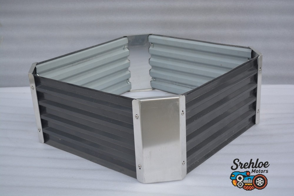 1* 39''New Thickened Galvanized Raised Garden Bed Planter Box Flower Vegetable