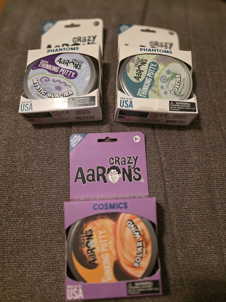 Aarons Thinking Putty Lot