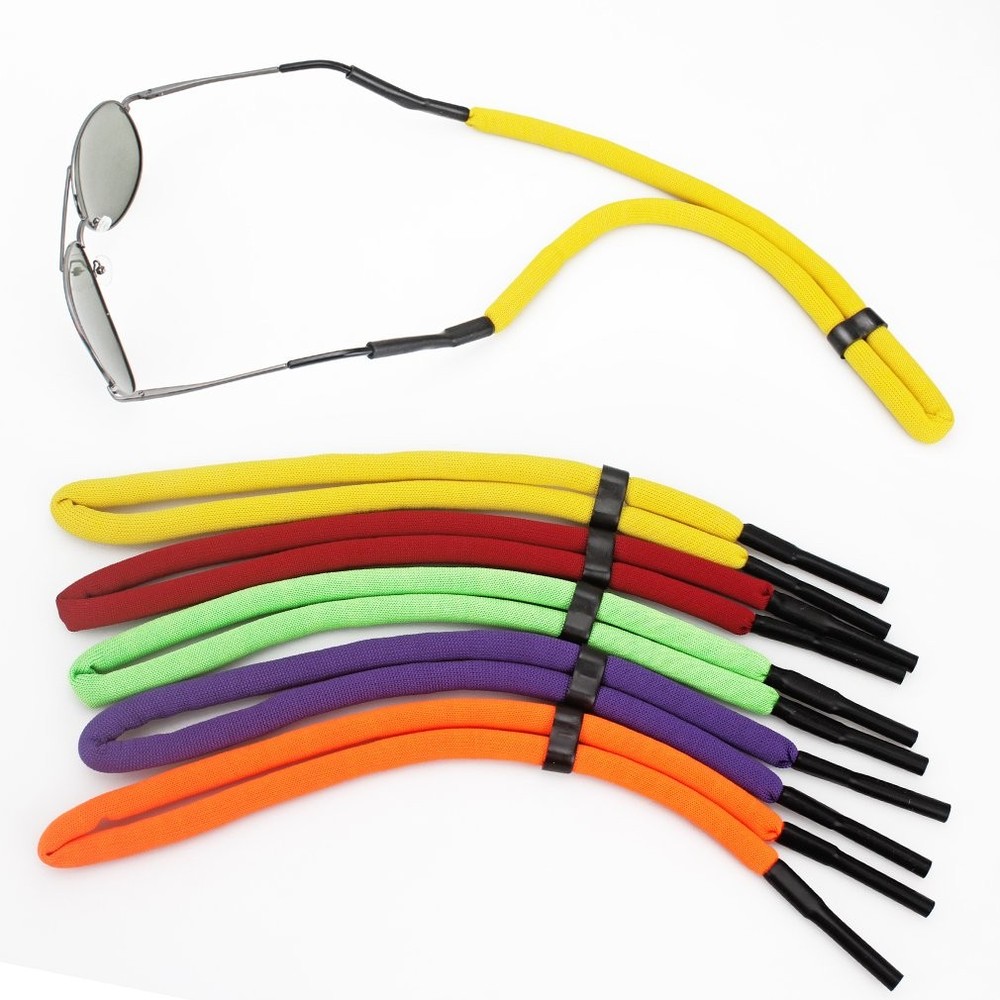 5 Pcs Floating Sunglasses Strap Adjustable Floating Foam Sunglass Glasses Str...
