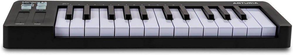Arturia Microlab Mk3 25-Key USB MIDI Controller - Black