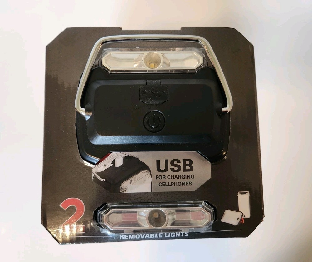 Coleman Multi-Panel Lantern 2 Removable Light Panels USB For Charging 400 Lumens