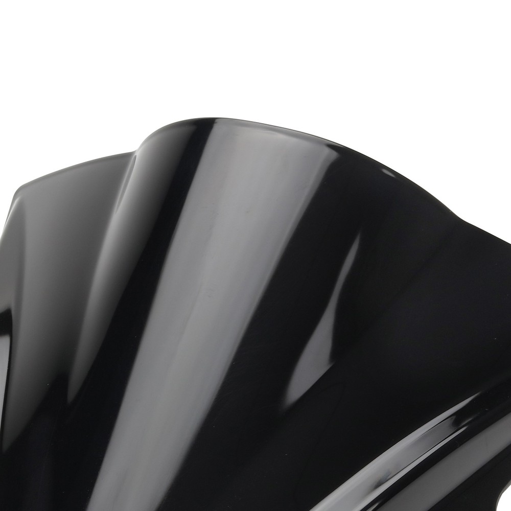 Motorcycle Front Windscreen Windshield Black For Kawasaki Ninja 300 2013-2018