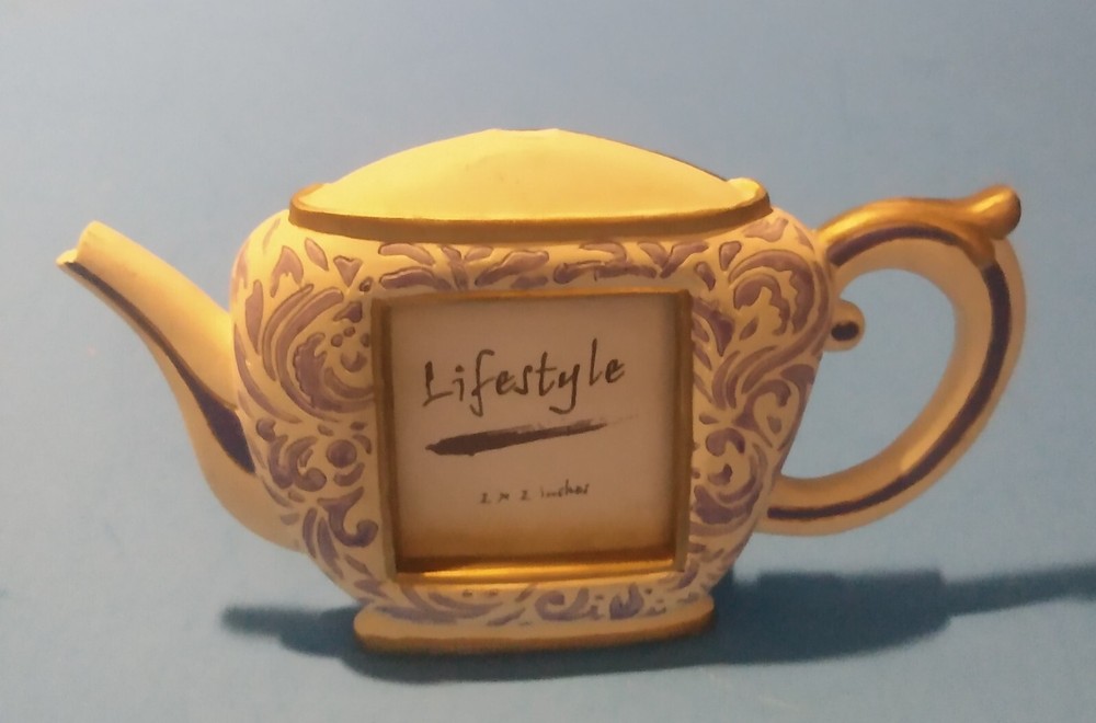 Free Standing Teapot Shaped Frame