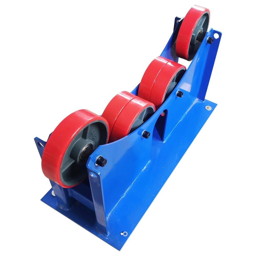 Driven Wheel Rolling Support Frame 3T One Side Welding Turning Roller Extra Rack