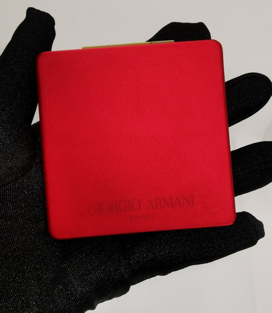 Giorgio Armani Beauty Counter Gift Mirror Double Sided Compact Foldable Mirror