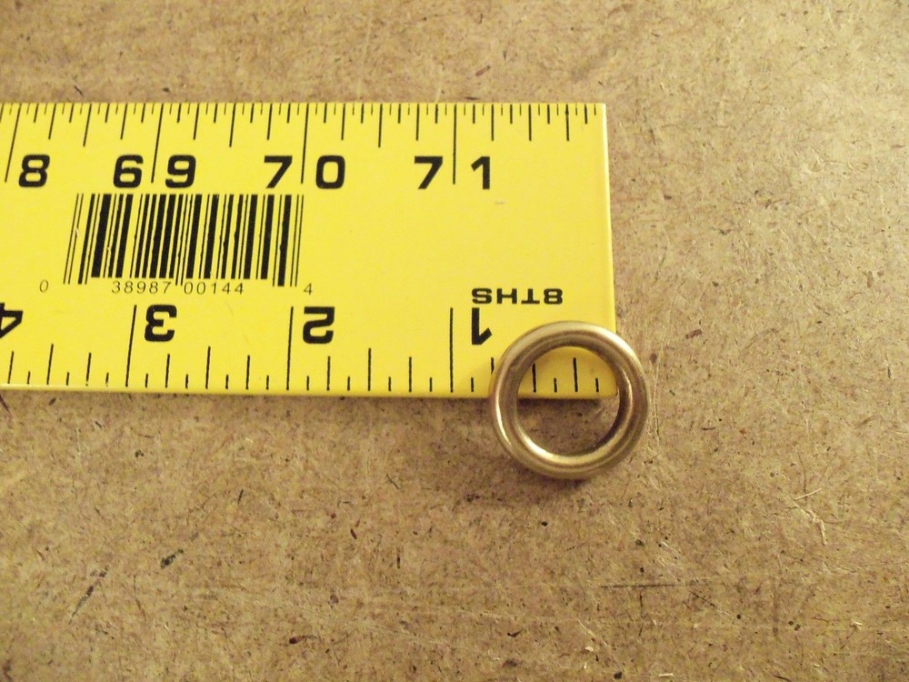 5/8" Solid Brass O Rings (Pack Of 25) SCA