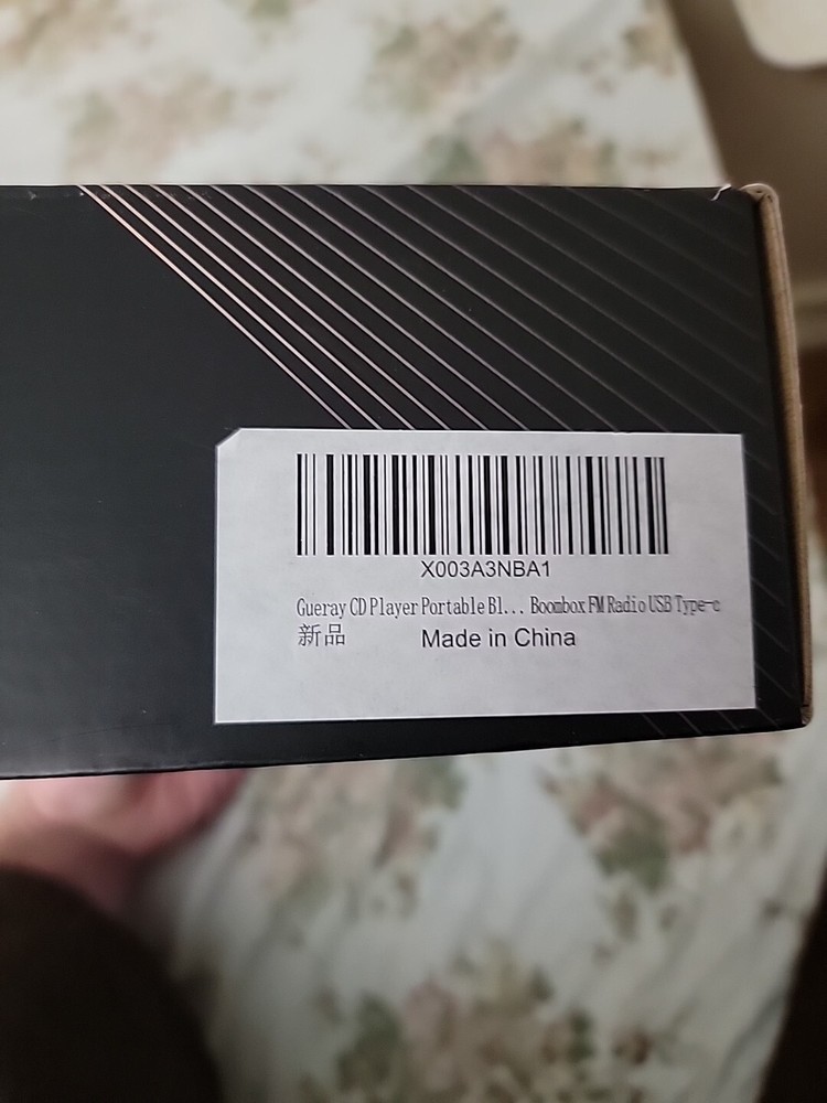 Desktop CD Player with Speakers,