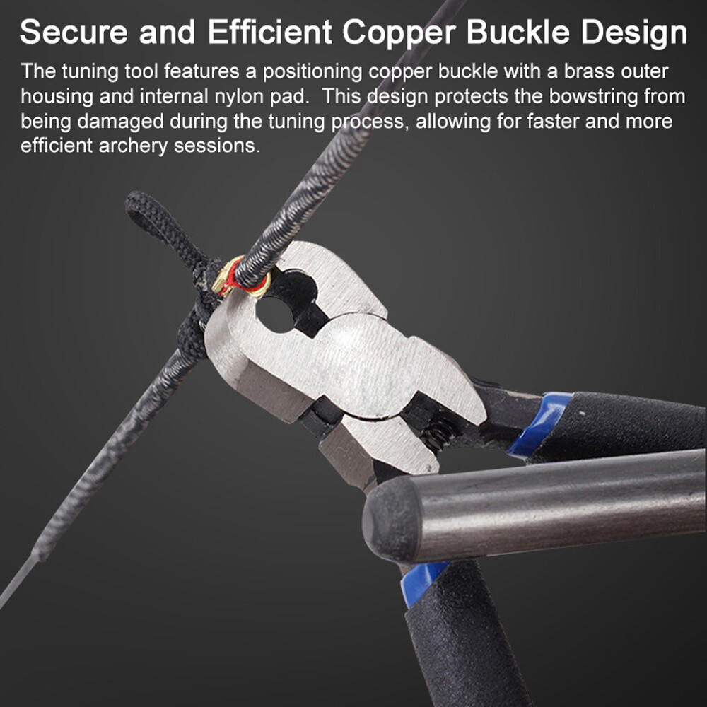 Archery Adjustment Tool Bow String Nocking Points Pliers T Squares Tuning A3K1