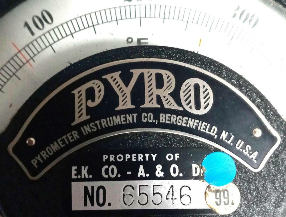 Pyrometer Instrument Co. 65546 Surface Pyrometer 0-400*F