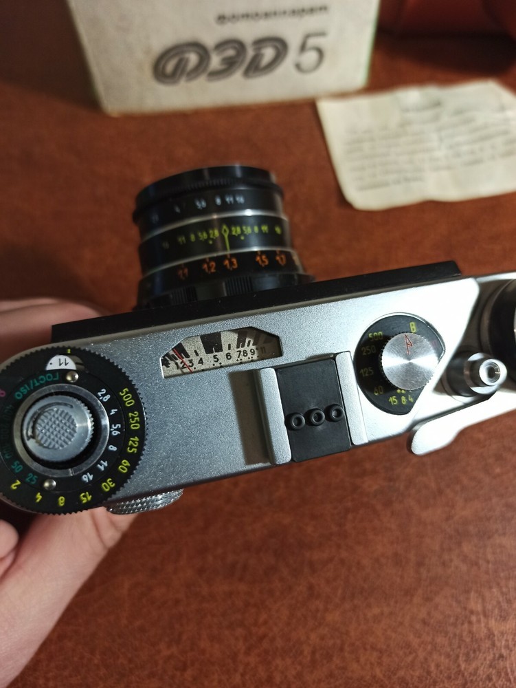 Vintage Soviet Camera FED 5. USSR ideal condition