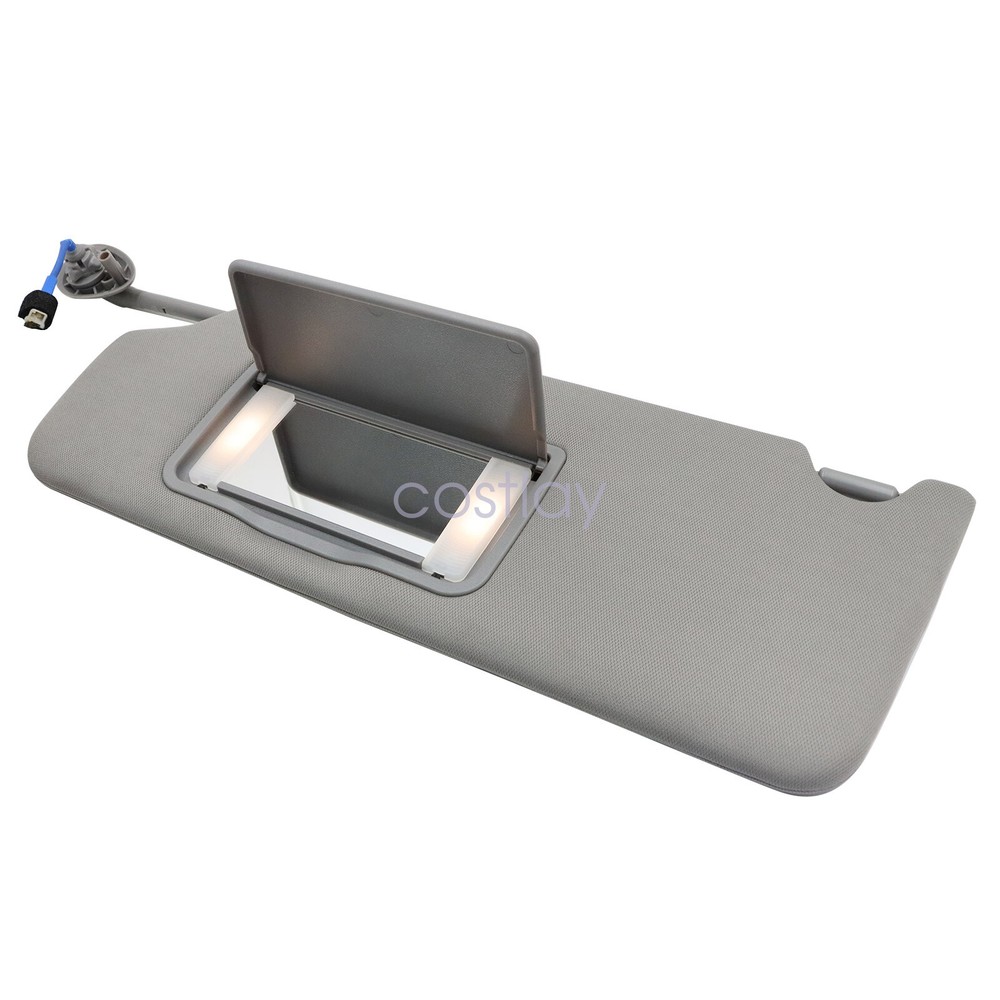 Left Driver Side Sun Visor w/ Light 83280SZAA01ZA For Honda Pilot 2009-2015